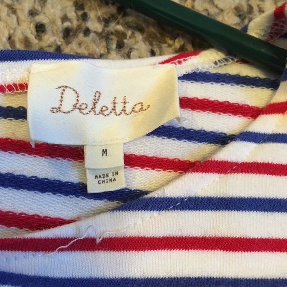 From Anthropologie a shirt with white cuffs! - Picture 5 of 5